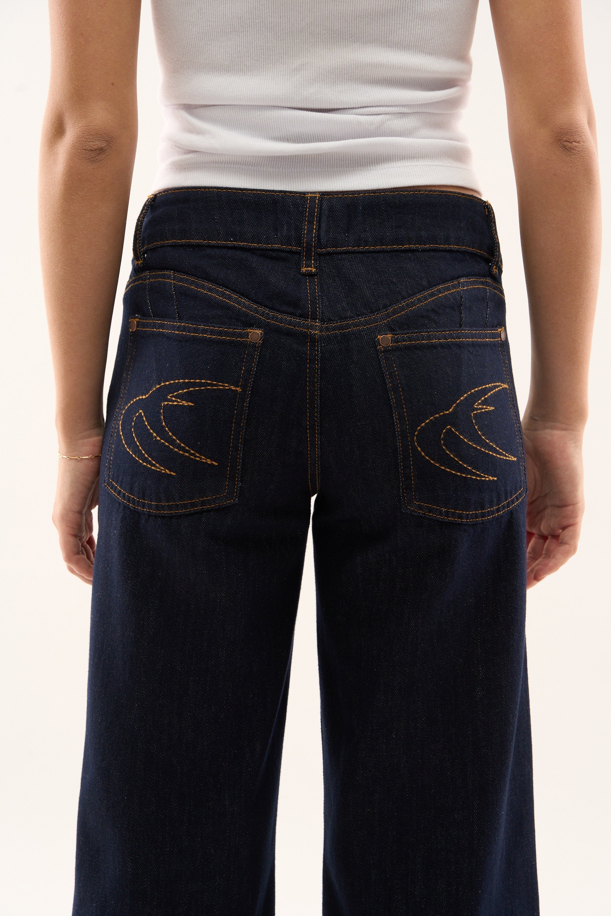 Marine Low Rise Jeans