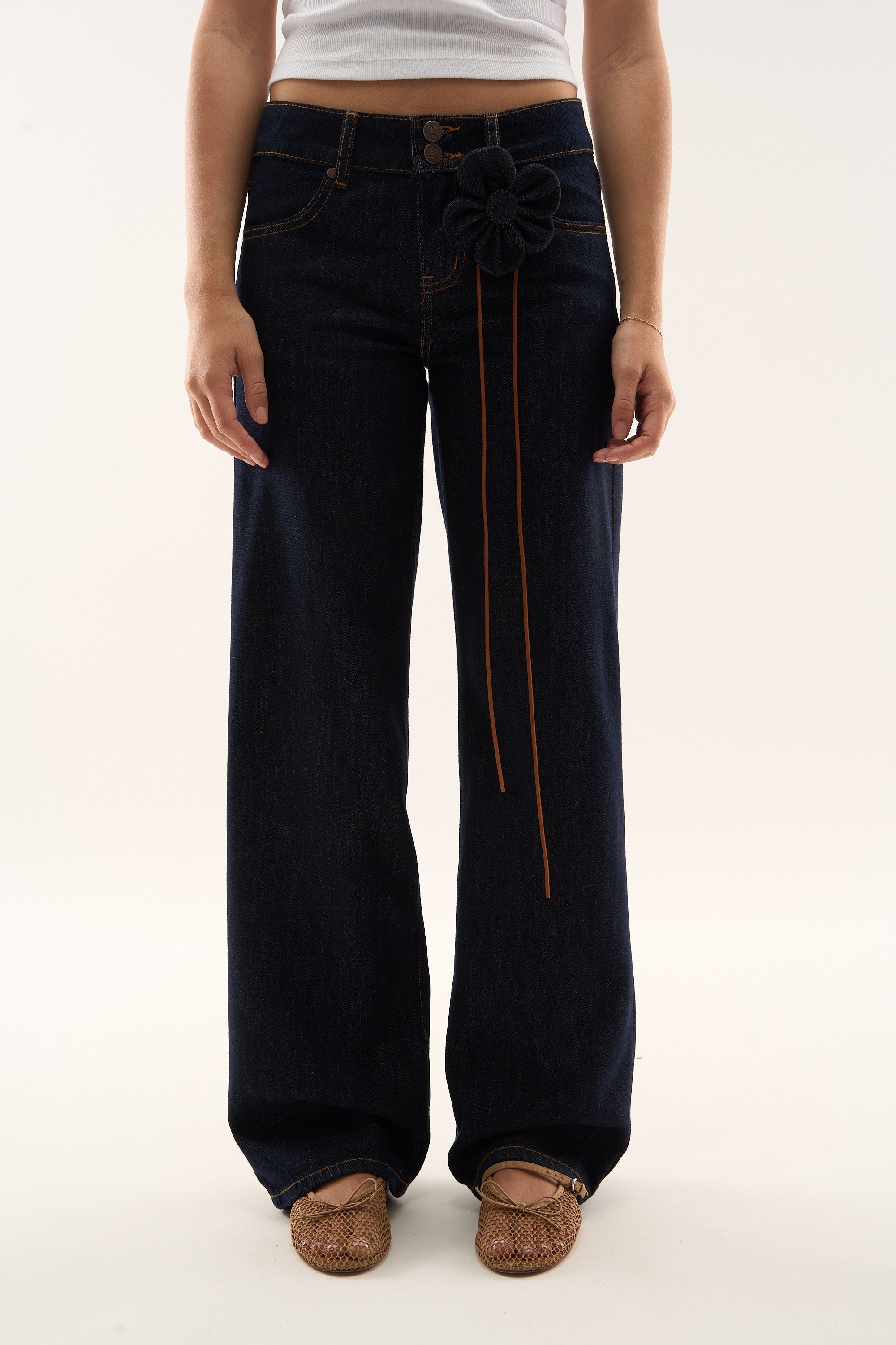 Marine Low Rise Jeans