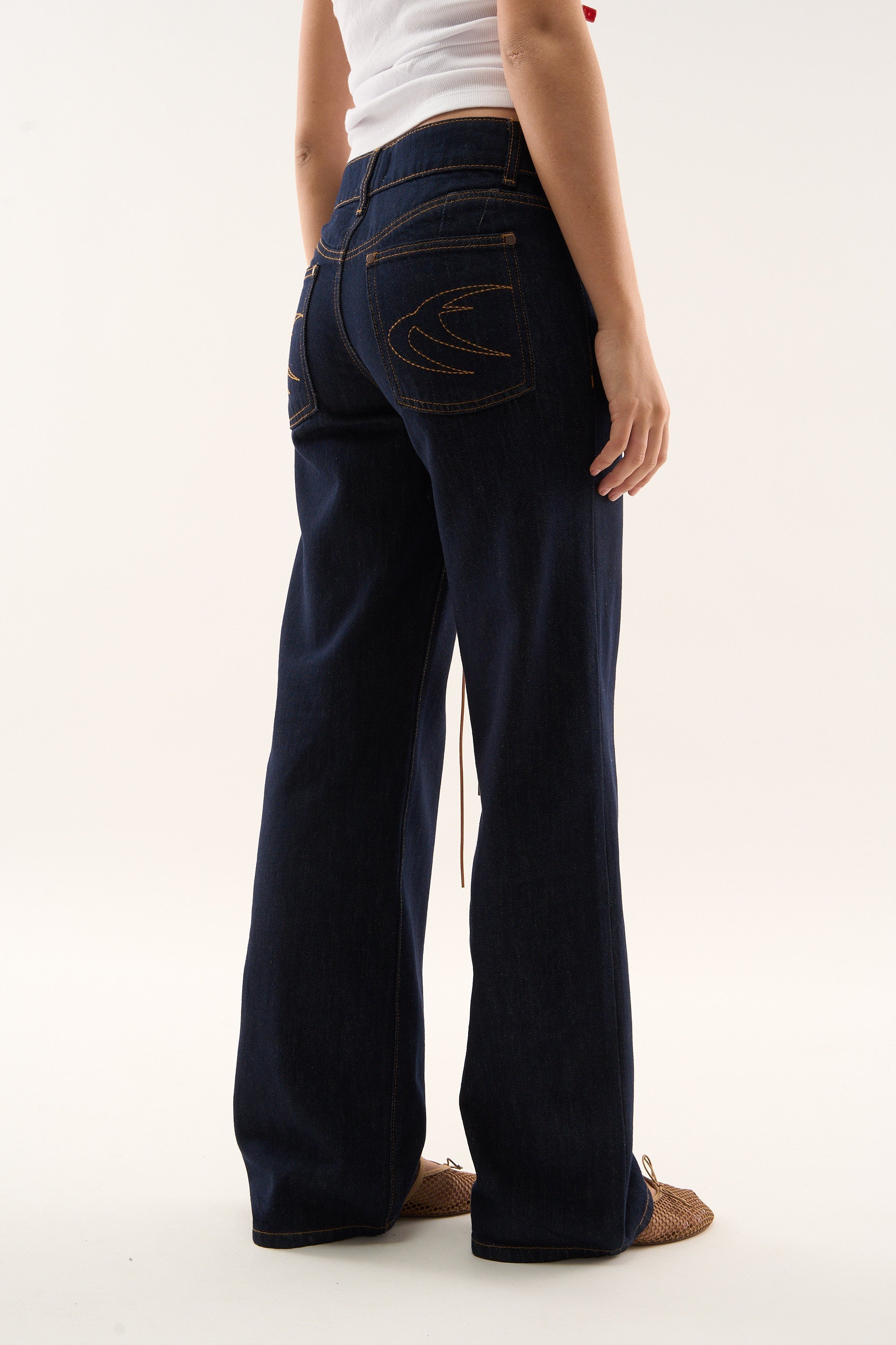 Marine Low Rise Jeans