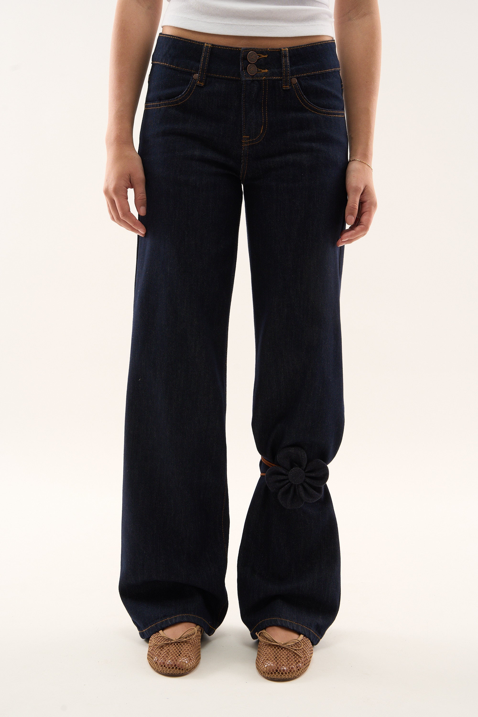 Marine Low Rise Jeans